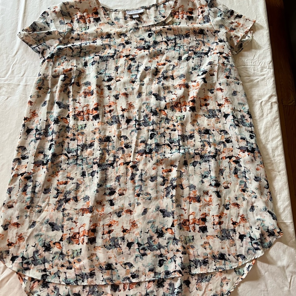 Funky maternity blouse